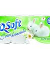 Q-Soft Toaletný papier Harmanček 3-vrstvový 8ks