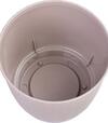 Ratolla Round Plastový obal s podmiskou, odtieň mocca, priemer 19cm