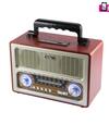 Retro prenosné rádio, AC-DC, MP3-BT, 3-pásmový