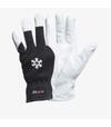 Rukavice Gloves Pro® DEX 12 č.11 zimné koženné s čiernym povrchom