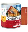 S1025 Chemolux S Extra 0202 gaštan 0,75l - hodvábne lesklá ochranná lazúra na drevo