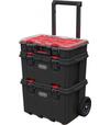 Sada boxov Keter® 250927 Stack´n´roll mobilný systém, 525x411x930 mm, na náradie