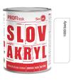Slovakryl Profi Lesk biely 1000/RAL9003 2.5kg