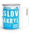 Slovakryl Radiátor biely 0,75kg