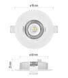 Svietidlo Led 5W WW B