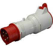 Adaptér A 3253/43 400V 32A z 5P na 4P