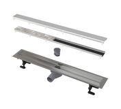 Alcaplast Žľab podlahový s roštom 850mm obojstranný, nerezová oceľ