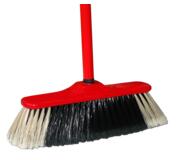 Cedric Zmeták pre domácnosť červený s rúčkou 27250