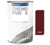 Chemopur G U2061 0840 červenohnedá - Základná polyuretánová dvojzložková farba 4l