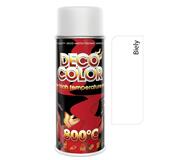 Deco Color Vysoká Teplota teploodolný sprej až do 800°C biely 400ml