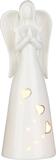 Dekorácia MagicHome Vianoce Anjel LED 9x9,3x26cm