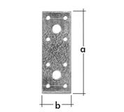 Domax LP1 Dierovaný plech 100x35mm