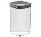 Dóza Curver® DRY CUBE, 2300 ml, transparentná/sivá, 118x118x245 mm