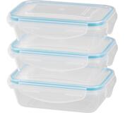 Dóza MagicHome Lunchbox set YH375 obdĺžniková sada 3ks 400ml