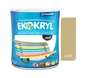 Ekokryl Mat V2045 0208 béžová - vrchná akrylátová farba na drevo a kov 0,6l