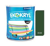 Ekokryl Mat V2045 0530 stredne zelená - vrchná akrylátová farba na drevo a kov 0,6l
