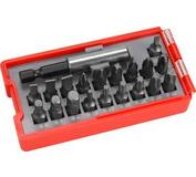 Extol Bity, sada 20ks, magnetický nadstavec, CrV, plastová krabička, 8819640