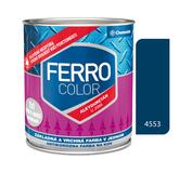 Ferro Color U2066 4553 tmavomodrá Pololesk - základná a vrchná farba na kov 2,5l