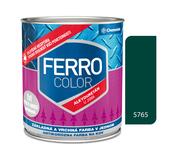 Ferro Color U2066 5765 tmavozelená Pololesk - základná a vrchná farba na kov 0,75l