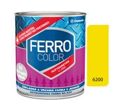 Ferro Color U2066 6200 žltá Pololesk - základná a vrchná farba na kov 0,75l