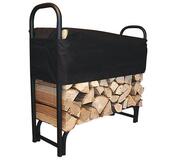 FireWood Stojan na krbové drevo, hrúbka konštrukcie 38mm, materiál plachty PE, dĺžka 126,2cm výška 118cm, šírka 39,3cm
