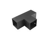 GPT 100 Spojka štvorcového nosníka čierna C 102x20