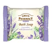 Green Pharmacy Mydlo s levanduľou s ľanovým olejom 100g