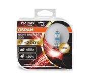 H7 OSRAM  Night Breaker Laser +200% BOX 2ks 64210NB200-HCB