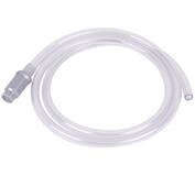 Hadica na víno L-1.7m, číra s klapkou, potravinárska, 13mm