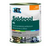 Het Soldecol HG 2430 hnedý čokoládový 0,75l - syntetická lesklá farba