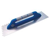 Hladidlo nerez 130x270mm zub 6x6 plastová rúčka Cassovia