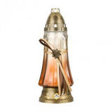 Kahanec náhrobný lampa sklo 211ZD mix 110g 29cm