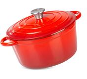 Kastról MagicHome Castora line, hrniec, 24 cm, 4,0 lit. s pokrievkou, smaltovaná liatina