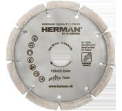 Kotúč diamant Herman 125x22,2mm segment BD-20 Agressa