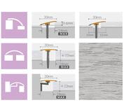 Lišta prechod ARBITON 3V1 CS3 DUB GIRONA 30 0,93BM