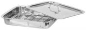 Magic Home Pekáč s roštom na grilovanie s pokrievkou 38x28x6