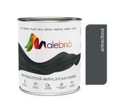 Malebná 0182 antracit - Vrchná akrylátová pololesklá farba 2,5l