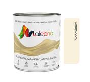 Malebná 0602 slonovinová - Vrchná akrylátová pololesklá farba 0,7l