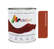 Malebná 0830 červenohnedá - Vrchná akrylátová pololesklá farba 0,7l