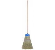 Metla ciroková velká 5xšitá s plastovým krytom