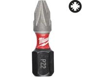 Milwaukee SHOCKWAVE IMPACT DUTY PZ2 Šrobovacie bity 25mm, 3ks