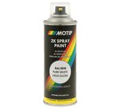 Motip 2K RAL 9010 lesk 200ml
