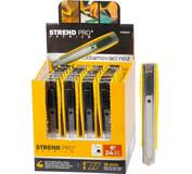 Nôž Strend Pro Premium, 18 mm, odlamovací, kovový