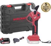 Nožnice Worcraft CSC-S20LiBAM ShareSYS, 20V Li-Ion, záhradné, akumulátorové, na konáre, cut.30 mm, SET v kufri