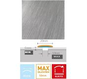 Podl.profil Arbiton PRO20 Brushed silver 1,86bm