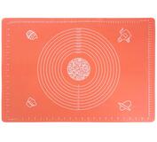 Podložka MagicHome, na cesto, silikón, červená 64x45cm