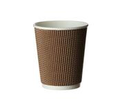 Pohár papierový EKO 230ml hnedý /12ks