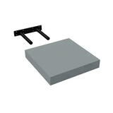 Polica samonosná šedá 235x235 FS 24/24