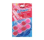 Q Power WC záves (2ks/BLI) Ružové kvety