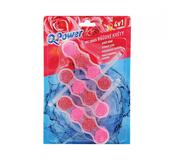 Q-Power WC záves 3ks ružové kvety